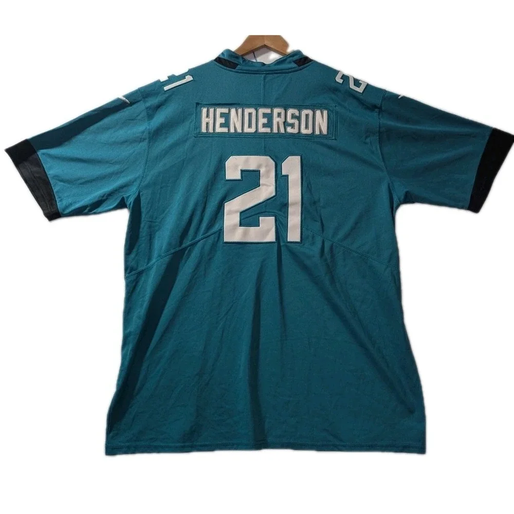 Nike NFL Jacksonville Jaguars C.J. Henderson #21 On‎ Field Jersey 3XL Teal